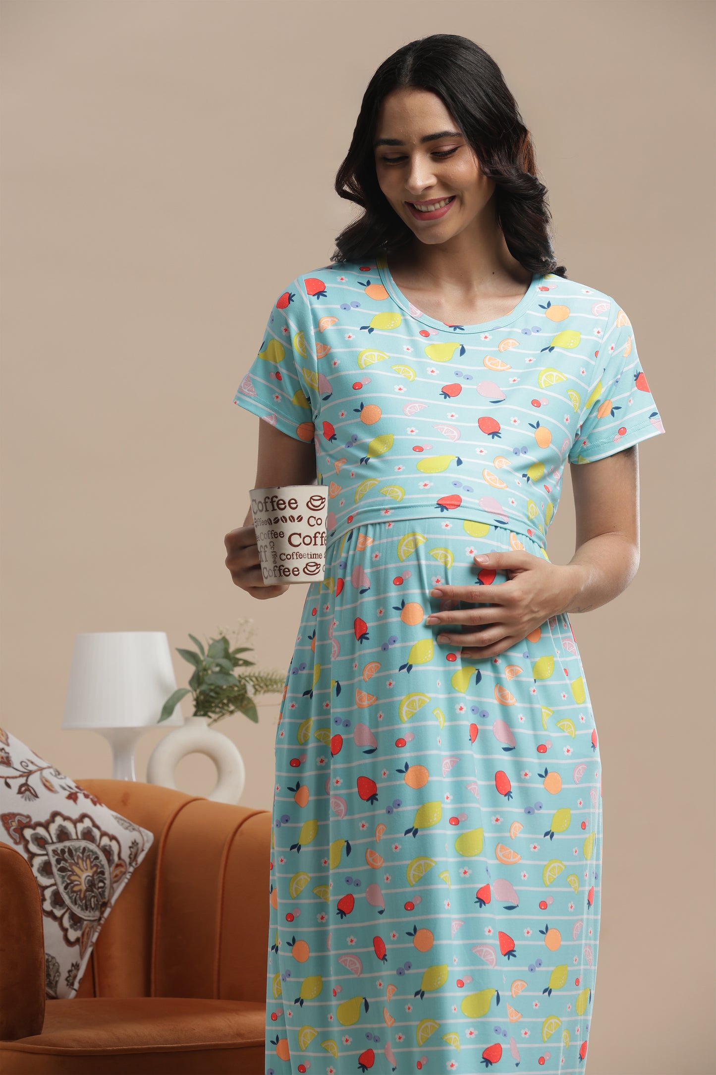 ZIPLESS MATERNITY WEAR | BUTTERY SOFT  | SPUN COTTON| FRUITORIA