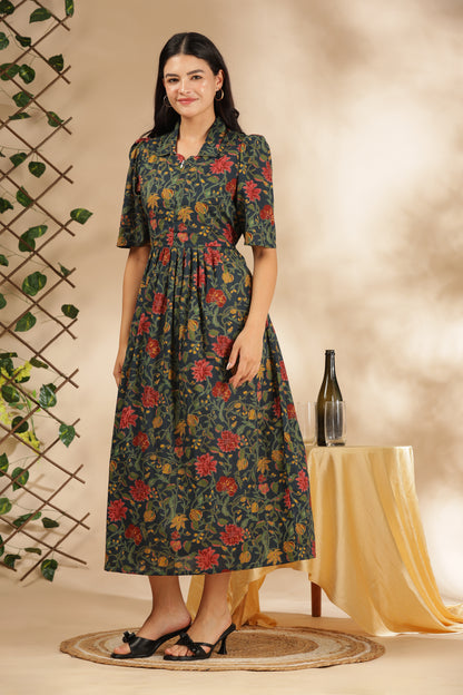 MATERNITY & BEYOND OUTDOORS | 100% COTTON | CENTRE ZIP | ADJUSTABLE KNOT | FERNELLE