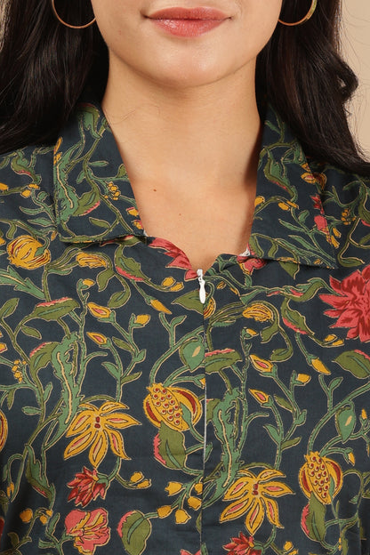 MATERNITY & BEYOND OUTDOORS | 100% COTTON | CENTRE ZIP | ADJUSTABLE KNOT | FERNELLE