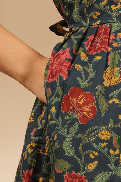 MATERNITY & BEYOND OUTDOORS | 100% COTTON | CENTRE ZIP | ADJUSTABLE KNOT | FERNELLE