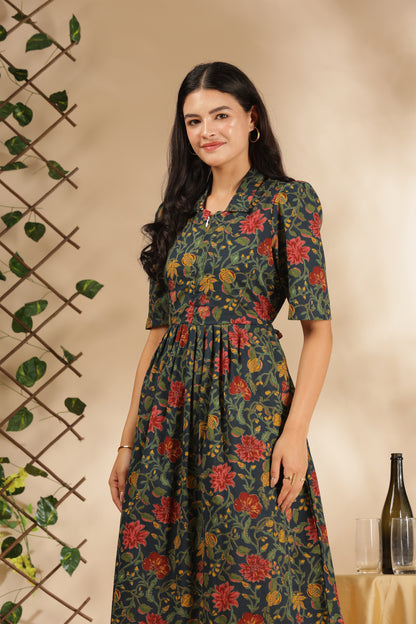 MATERNITY & BEYOND OUTDOORS | 100% COTTON | CENTRE ZIP | ADJUSTABLE KNOT | FERNELLE