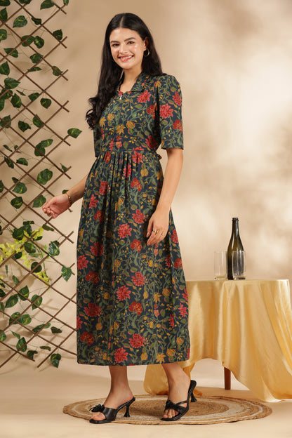 MATERNITY & BEYOND OUTDOORS | 100% COTTON | CENTRE ZIP | ADJUSTABLE KNOT | FERNELLE