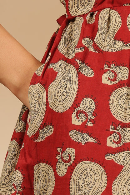 MATERNITY & BEYOND OUTDOORS | 100% COTTON | INVISIBLE SIDE ZIPS | ADJUSTABLE KNOT | TERRA