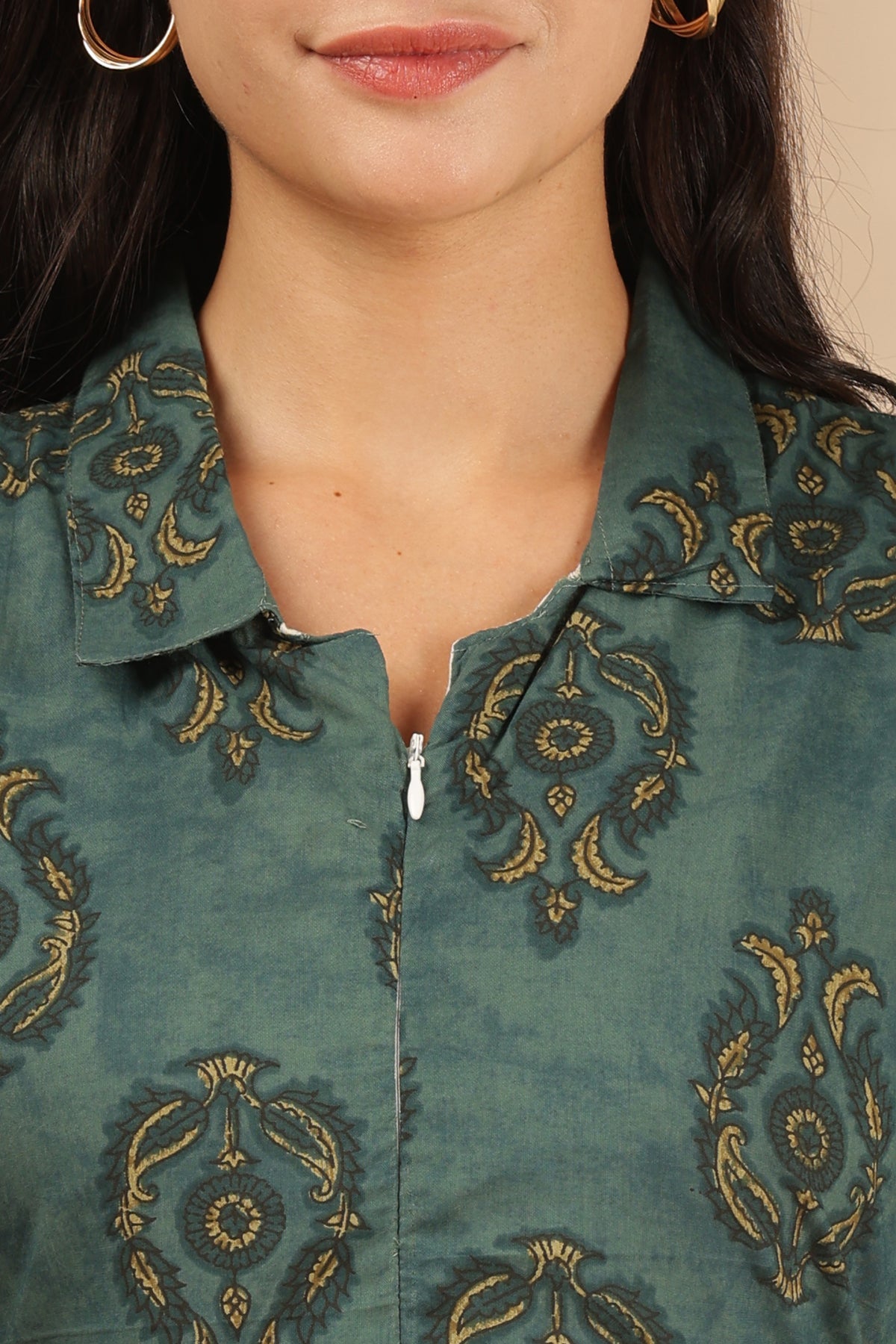 MATERNITY & BEYOND OUTDOORS | 100% COTTON | INVISIBLE SIDE ZIPS | ADJUSTABLE KNOT | TARINI
