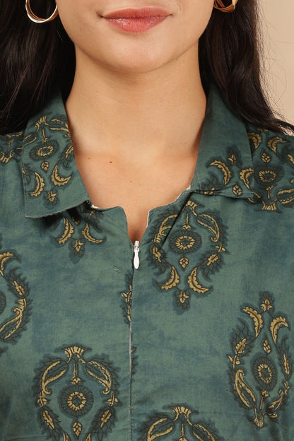 MATERNITY & BEYOND OUTDOORS | 100% COTTON | INVISIBLE SIDE ZIPS | ADJUSTABLE KNOT | TARINI