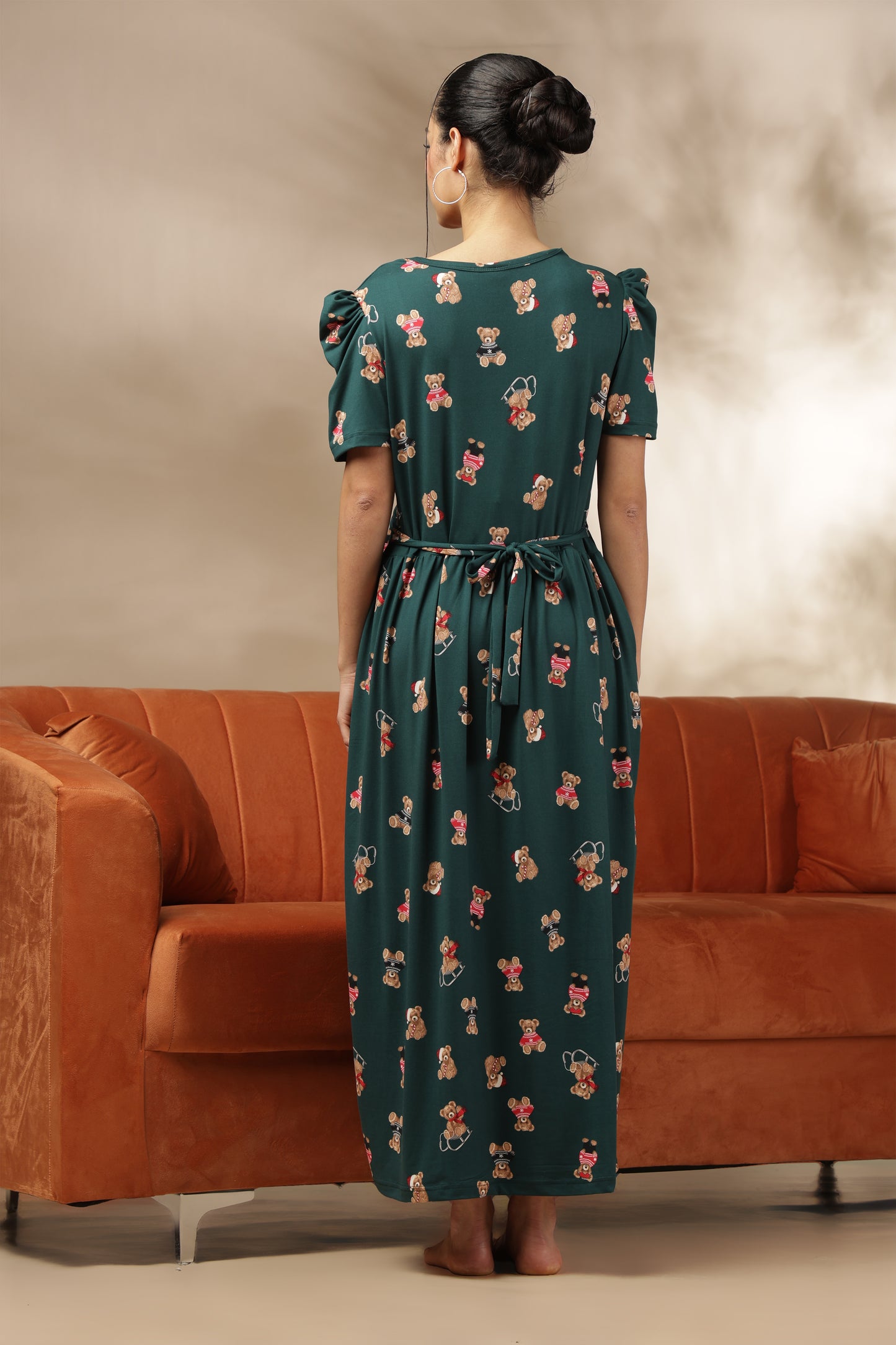 ZIPLESS MATERNITY WEAR | PUFFSLEEVE | SPUN | TEDDY DREAMS