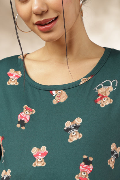 ZIPLESS MATERNITY WEAR | PUFFSLEEVE | SPUN | TEDDY DREAMS