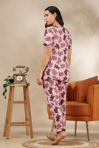 MATERNITY COORDS | ZIPLESS T-SHIRT WITH PANTS | KNITTED LYCRA COTTON | INTRODUCTORY PRICE | FLUFFY