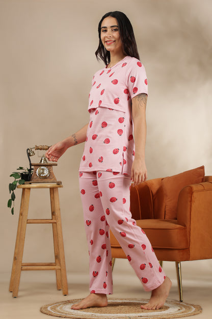MATERNITY COORDS | ZIPLESS T-SHIRT WITH PANTS |SPUN COTTON  |INTRODUCTORY PRICE | BUGSY