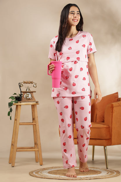 MATERNITY COORDS | ZIPLESS T-SHIRT WITH PANTS |SPUN COTTON  |INTRODUCTORY PRICE | BUGSY