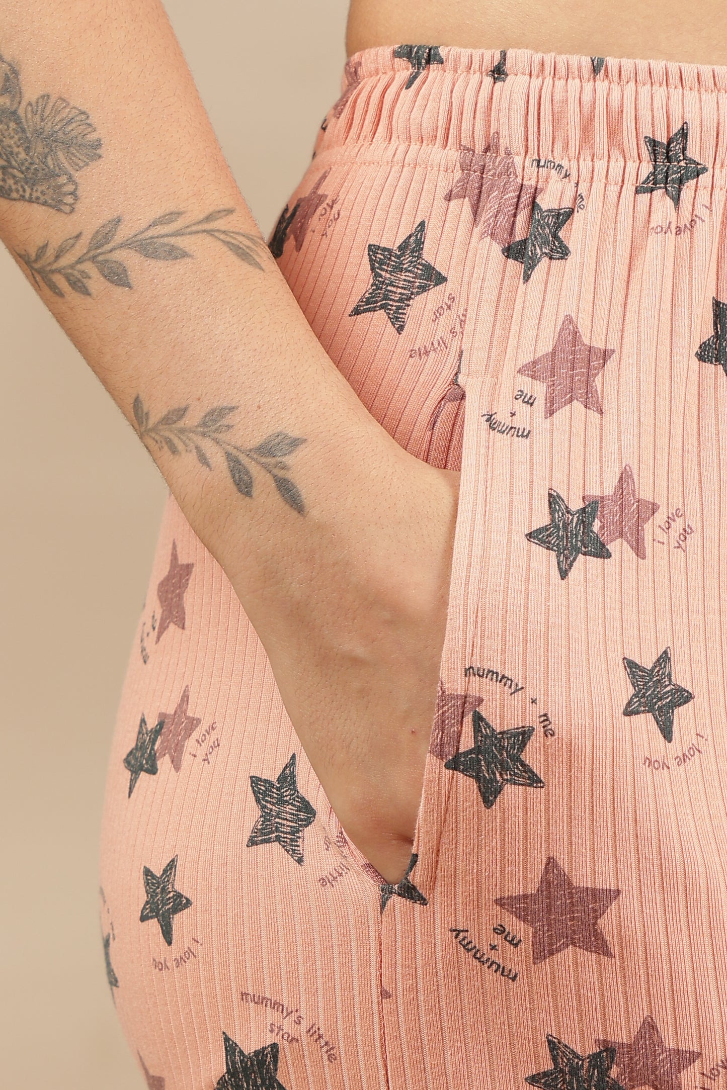 MATERNITY COORDS | ZIPLESS T-SHIRT WITH PANTS | RIBBED COTTON  |INTRODUCTORY PRICE | STELLAR