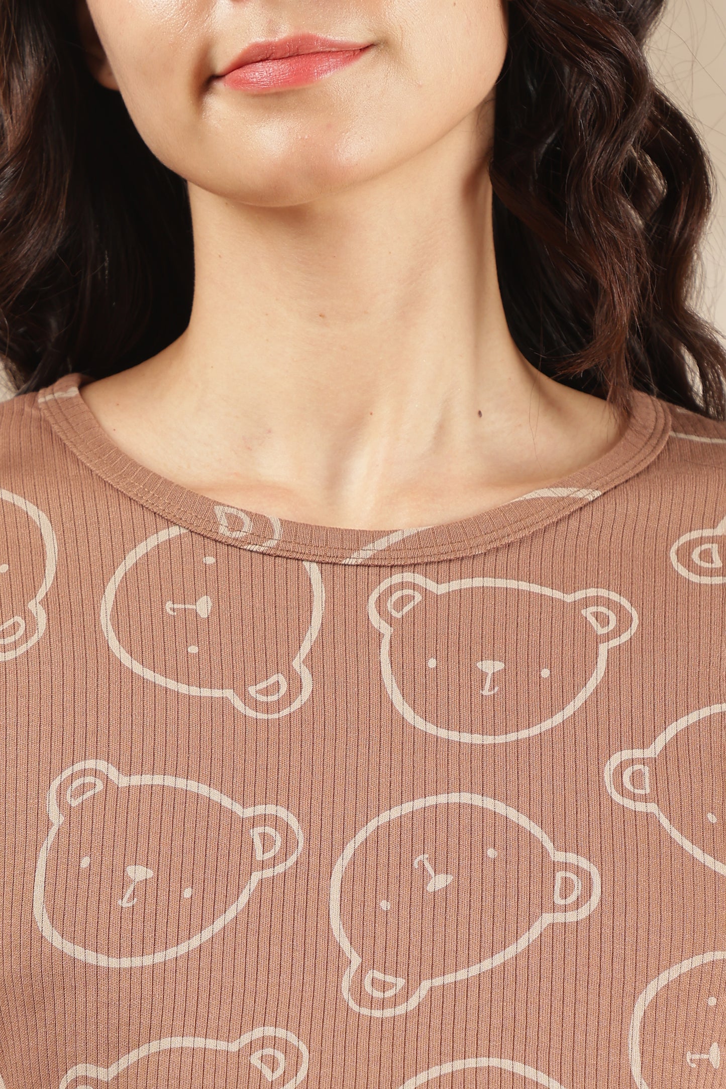 MATERNITY COORDS | ZIPLESS T-SHIRT WITH PANTS |RIBBED COTTON  |INTRODUCTORY PRICE | TEDDY BLISS