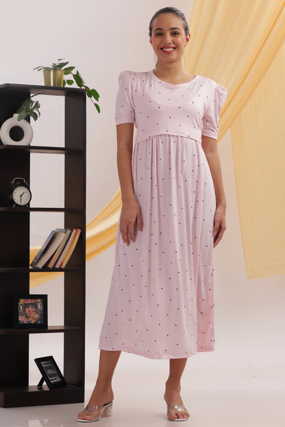 ZIPLESS MATERNITY WEAR | PUFFSLEEVE | PETAL HUSH