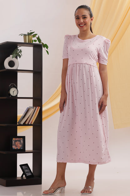 ZIPLESS MATERNITY WEAR | PUFFSLEEVE | PETAL HUSH