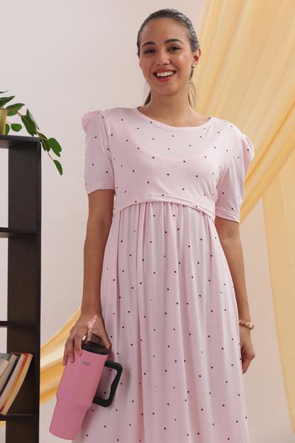 ZIPLESS MATERNITY WEAR | PUFFSLEEVE | PETAL HUSH