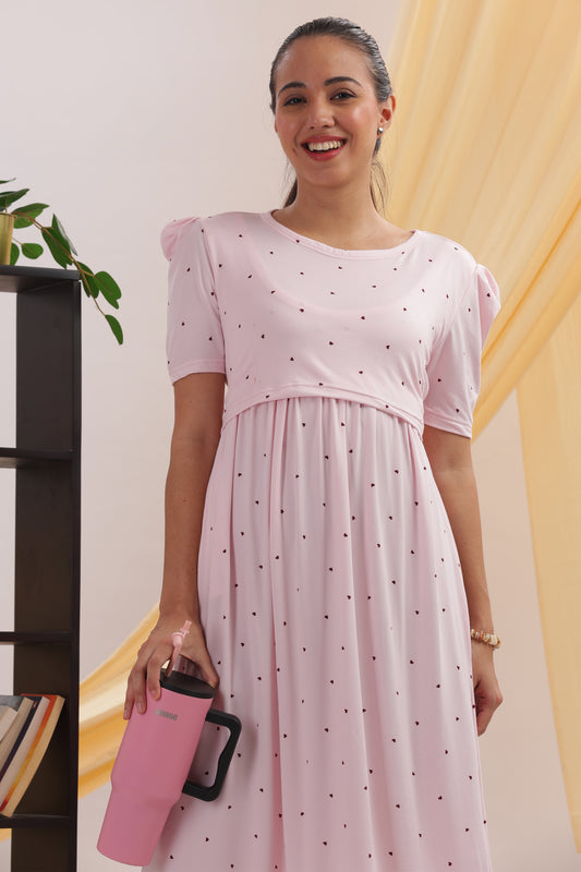 ZIPLESS MATERNITY WEAR | PUFFSLEEVE | PETAL HUSH