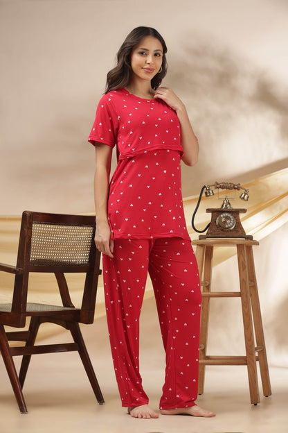 MATERNITY COORDS | ZIPLESS T-SHIRT WITH PANTS |SPUN |INTRODUCTORY PRICE | FIRST LOVE