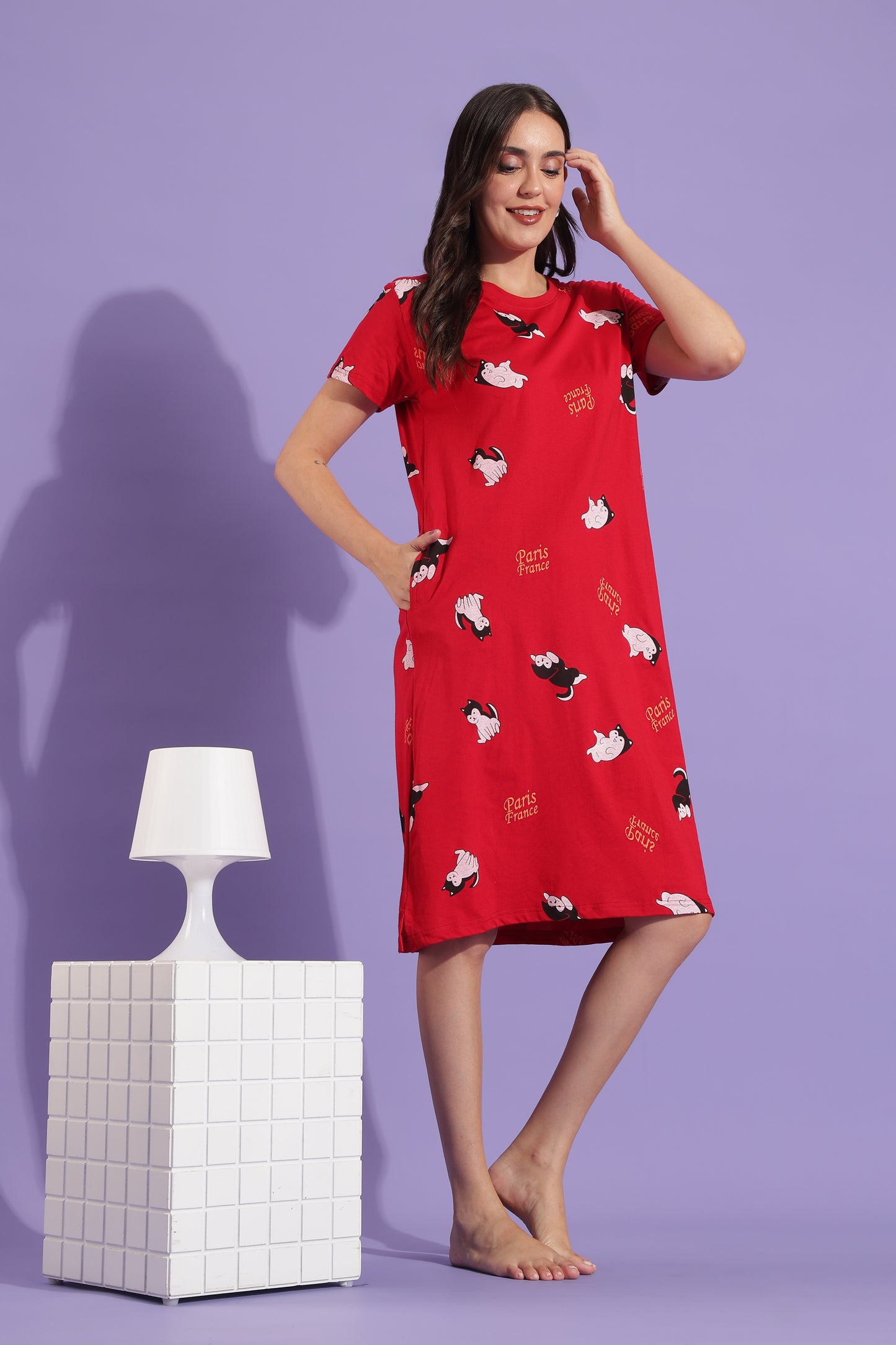Luxe Long T-Shirt - Casual Comfort - Pawsy