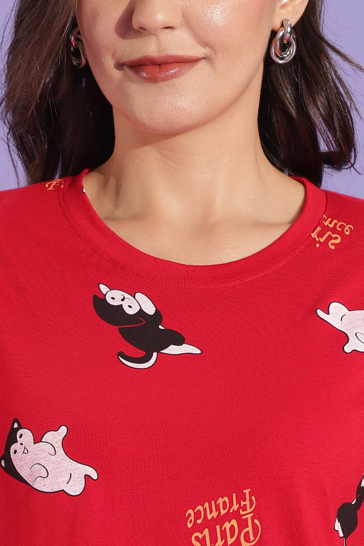 Luxe Long T-Shirt - Casual Comfort - Pawsy