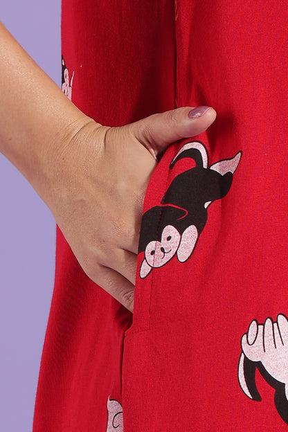 Luxe Long T-Shirt - Casual Comfort - Pawsy
