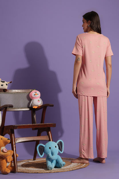 MATERNITY COORDS | ZIPLESS T-SHIRT WITH PANTS |SPUN |INTRODUCTORY PRICE | SUGARCLOUD MAMA