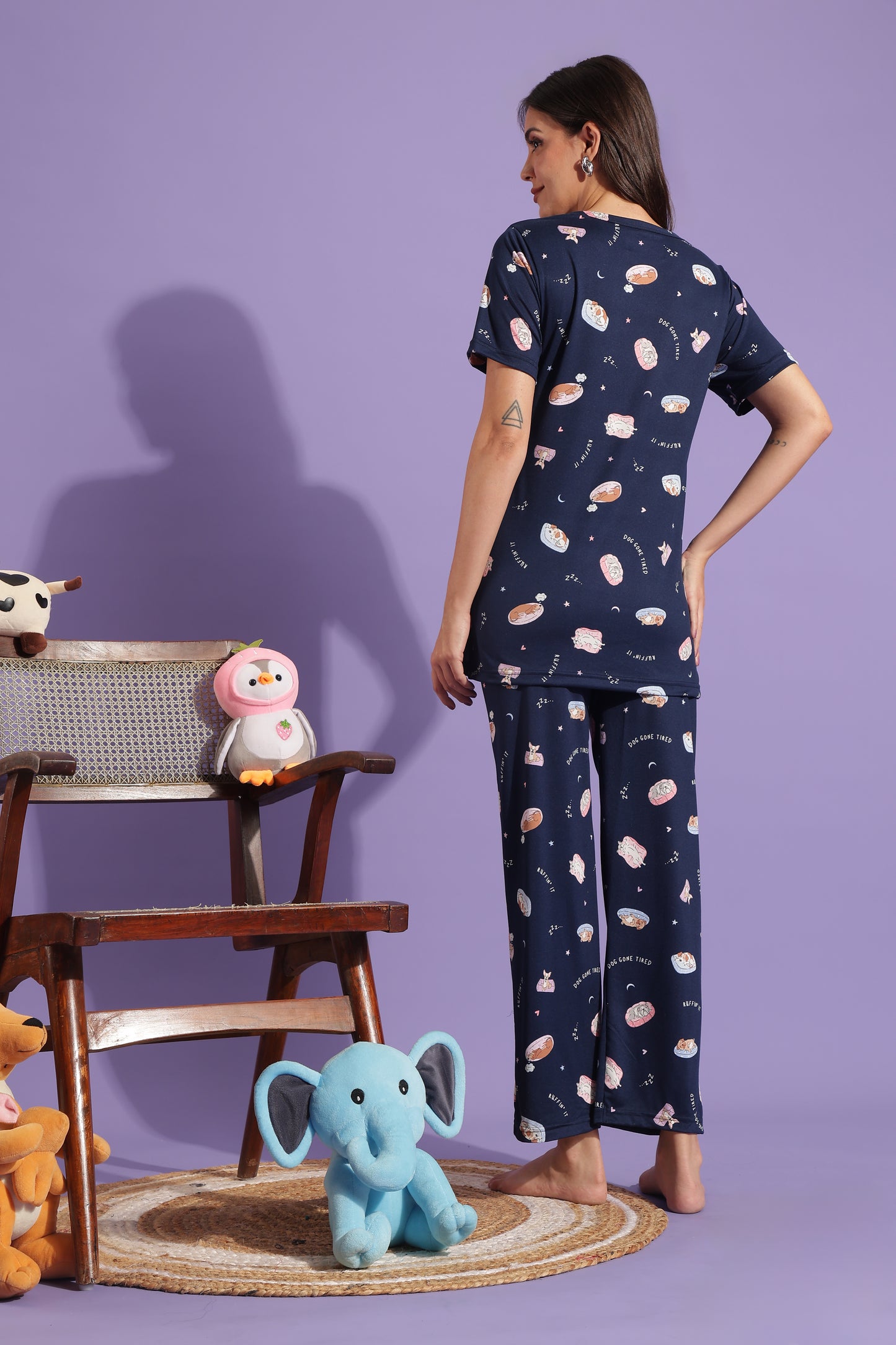 MATERNITY COORDS | ZIPLESS T-SHIRT WITH PANTS |SPUN |INTRODUCTORY PRICE | MIDNIGHT MAMA