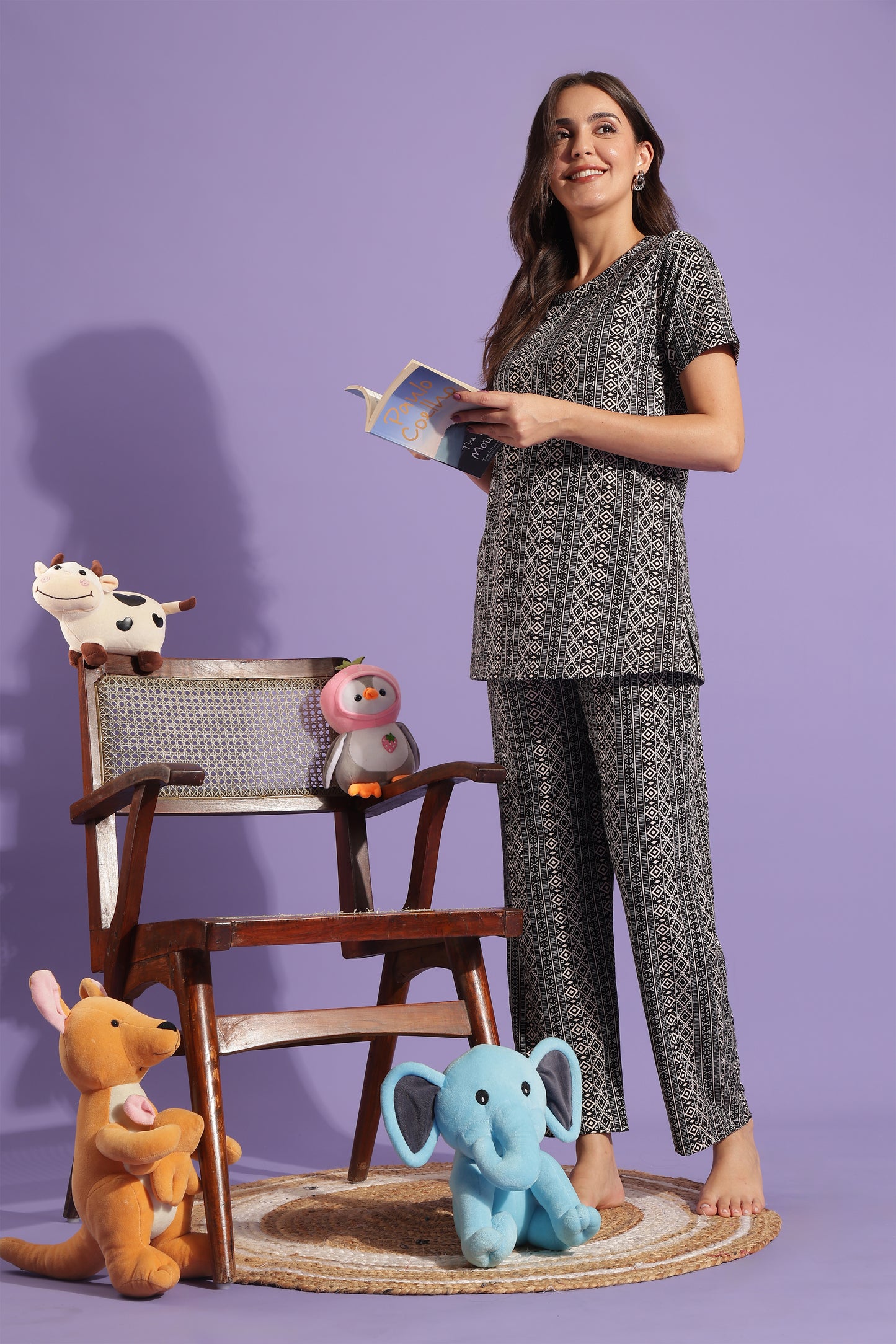 MATERNITY COORDS | ZIPLESS T-SHIRT WITH PANTS |SPUN |INTRODUCTORY PRICE | ETHNORA
