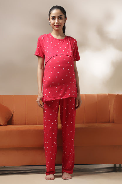 MATERNITY COORDS | ZIPLESS T-SHIRT WITH PANTS |SPUN |INTRODUCTORY PRICE | FIRST LOVE
