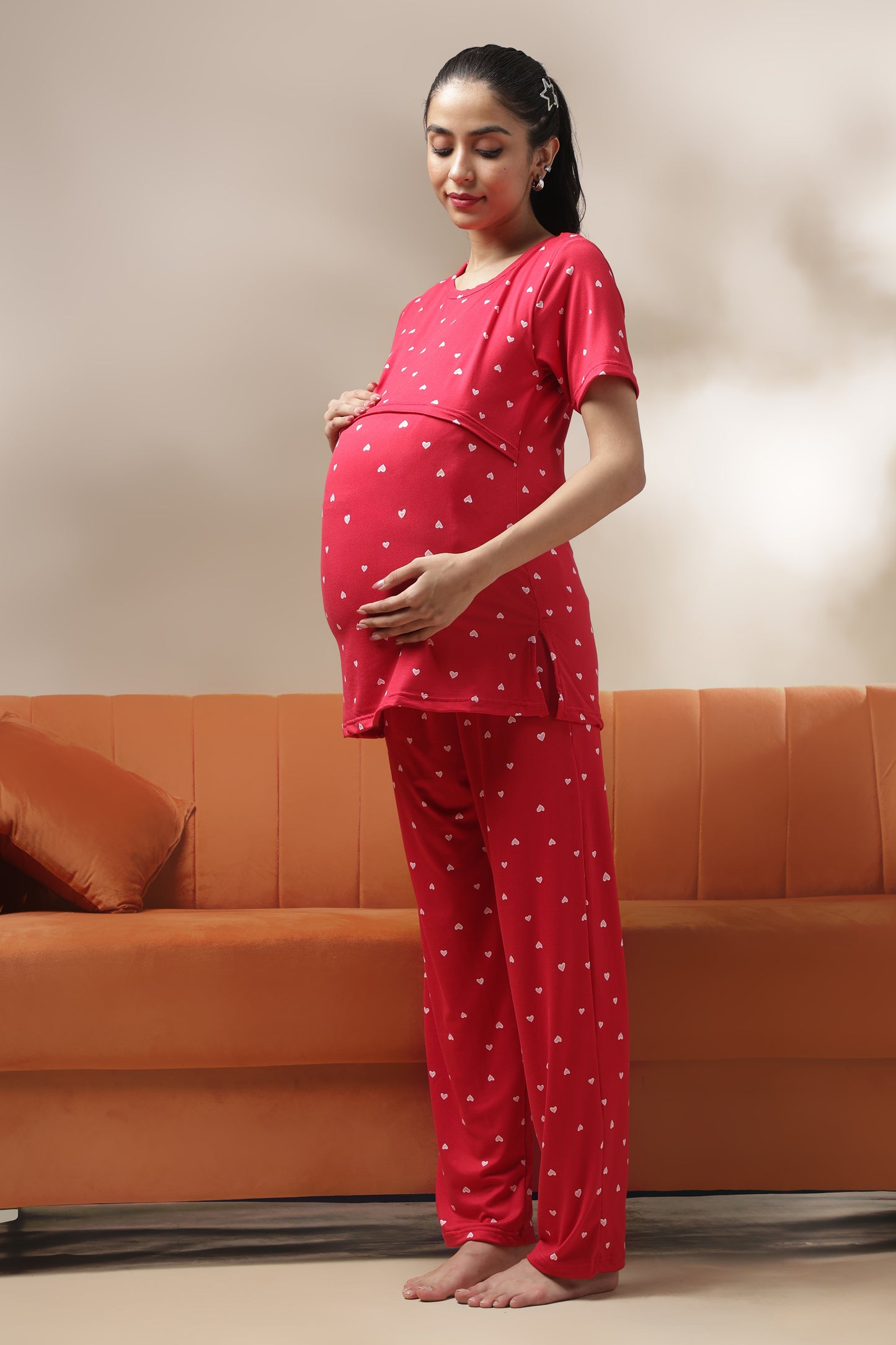 MATERNITY COORDS | ZIPLESS T-SHIRT WITH PANTS |SPUN |INTRODUCTORY PRICE | FIRST LOVE