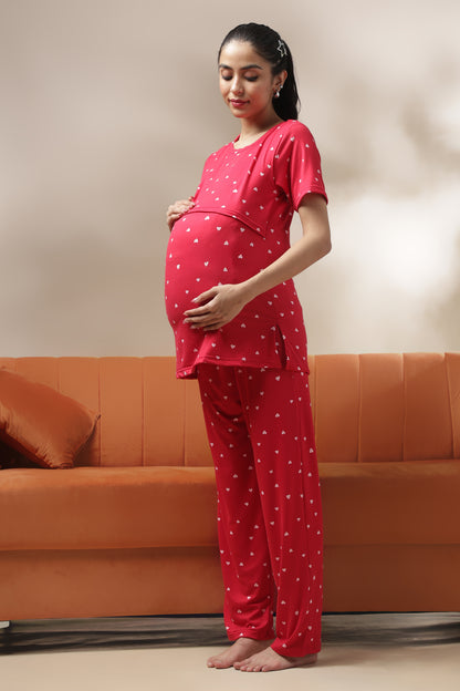 MATERNITY COORDS | ZIPLESS T-SHIRT WITH PANTS |SPUN |INTRODUCTORY PRICE | FIRST LOVE