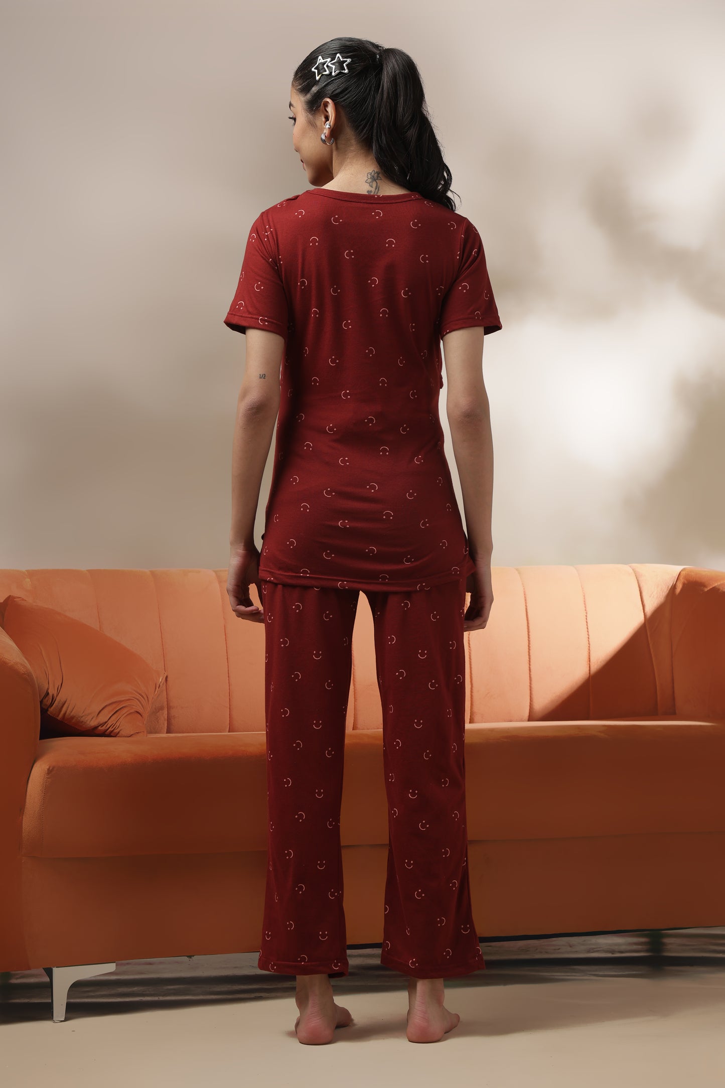 MATERNITY COORDS | ZIPLESS T-SHIRT WITH PANTS |SPUN |INTRODUCTORY PRICE | CHEER CHARM