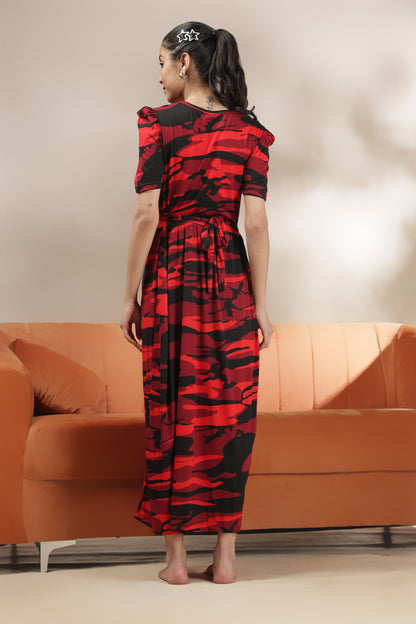 ZIPLESS MATERNITY WEAR | PUFFSLEEVE | SPUN | BOLD HARMONY