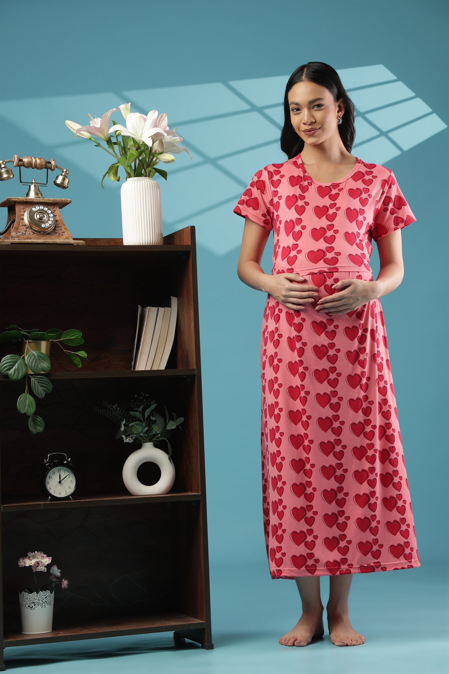 ZIPLESS MATERNITY WEAR | SHORT SLEEVE |SPUN |ENDLESS LOVE