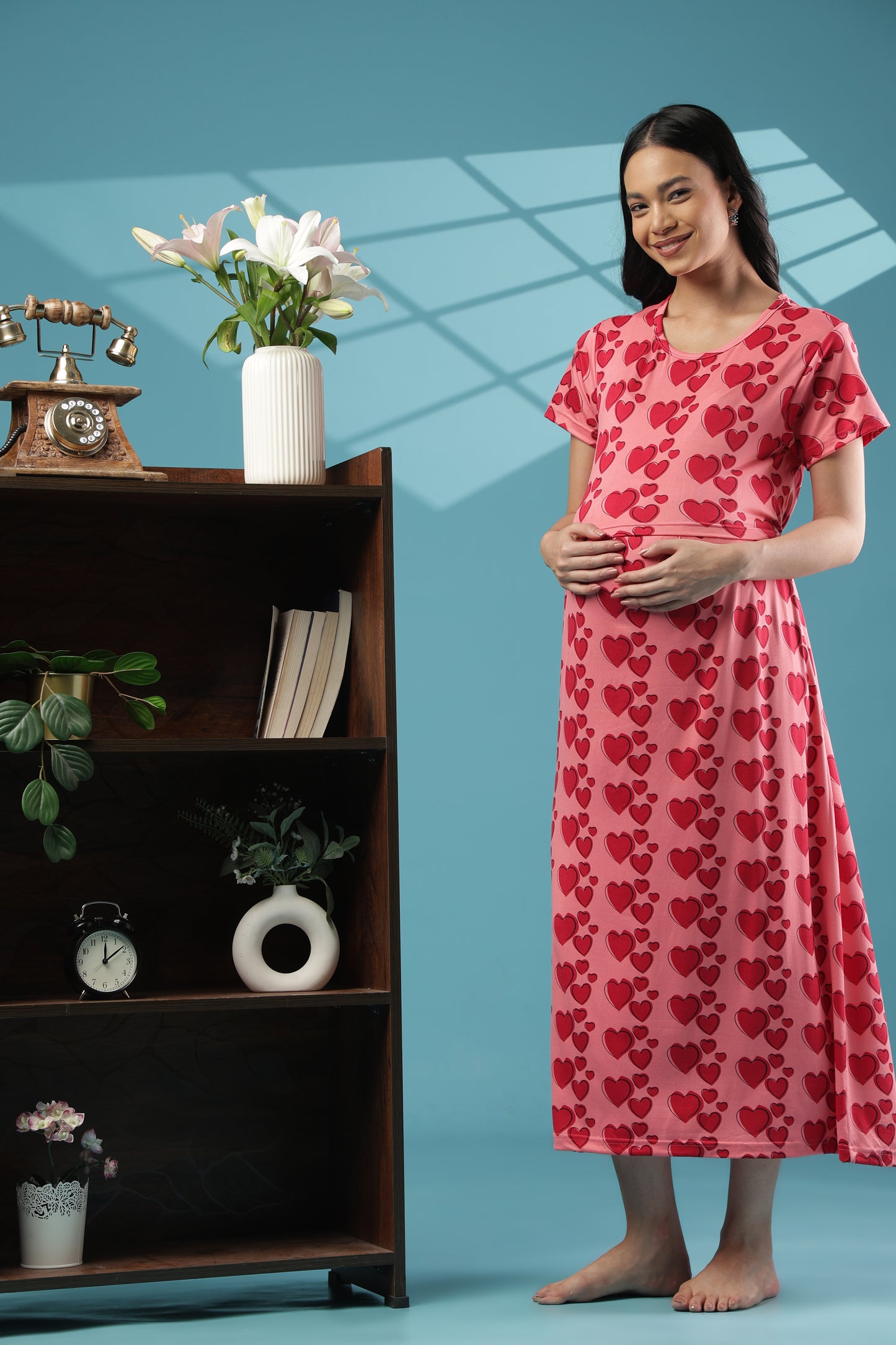 ZIPLESS MATERNITY WEAR | SHORT SLEEVE |SPUN |ENDLESS LOVE