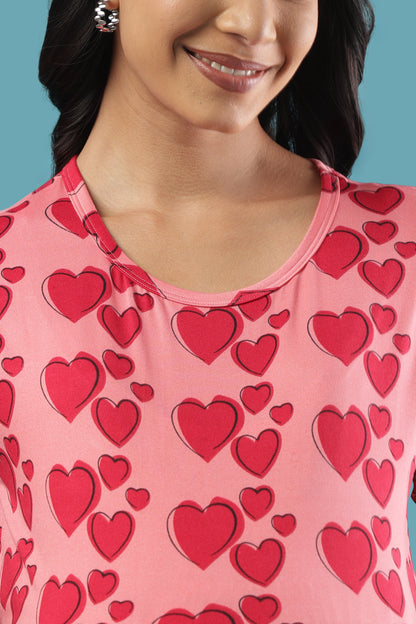 ZIPLESS MATERNITY WEAR | SHORT SLEEVE |SPUN |ENDLESS LOVE