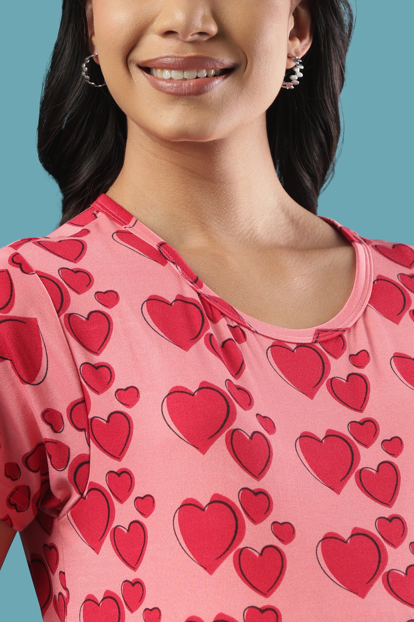 ZIPLESS MATERNITY WEAR | SHORT SLEEVE |SPUN |ENDLESS LOVE