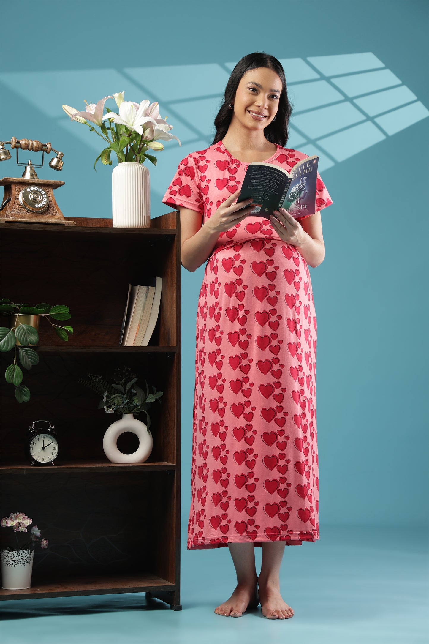 ZIPLESS MATERNITY WEAR | SHORT SLEEVE |SPUN |ENDLESS LOVE