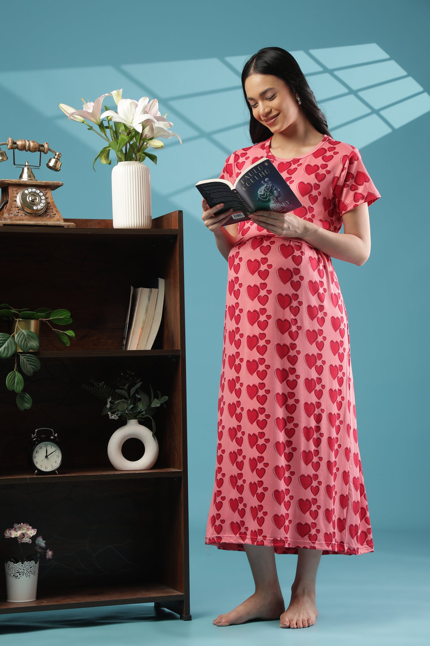 ZIPLESS MATERNITY WEAR | SHORT SLEEVE |SPUN |ENDLESS LOVE