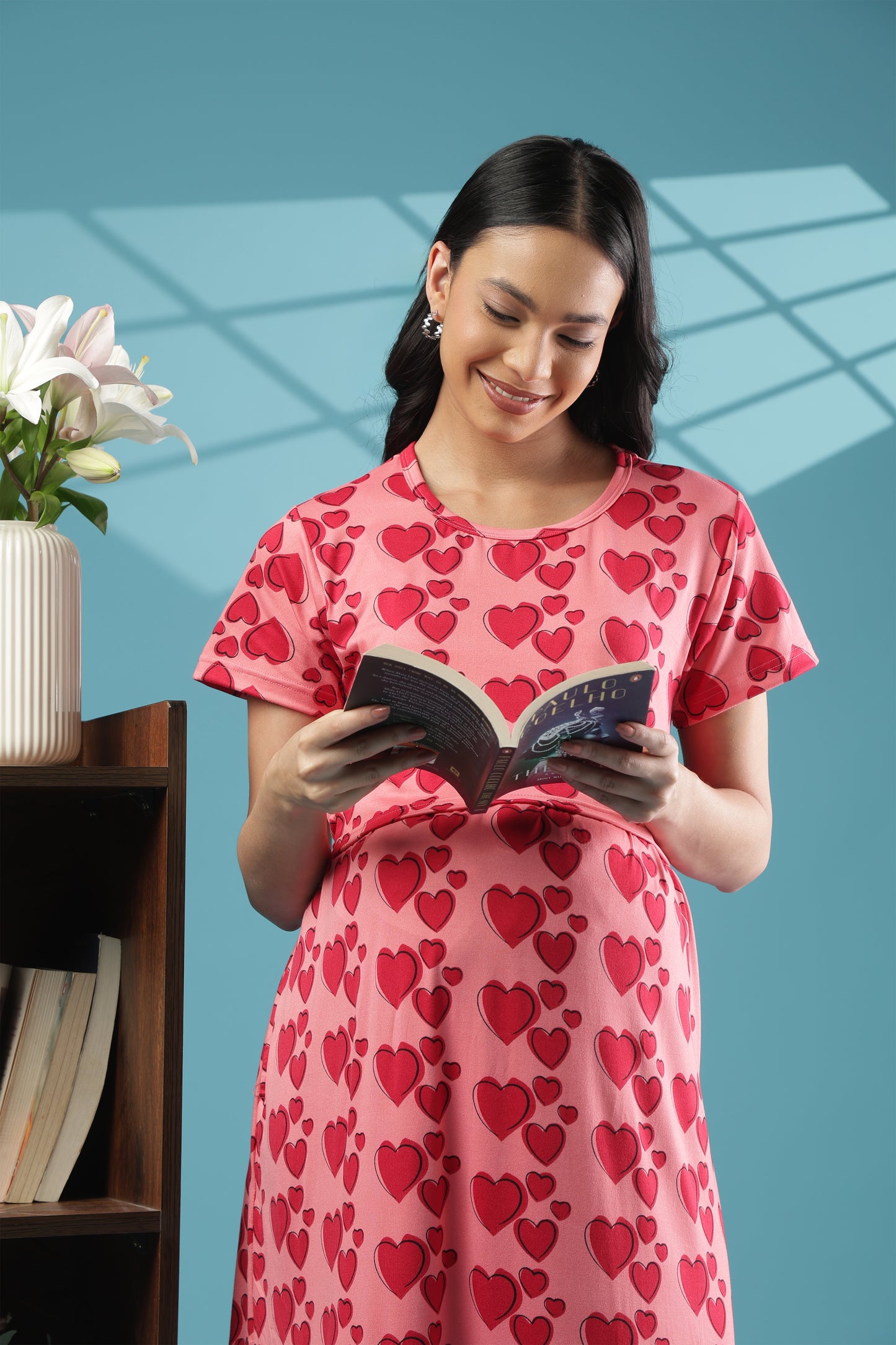 ZIPLESS MATERNITY WEAR | SHORT SLEEVE |SPUN |ENDLESS LOVE