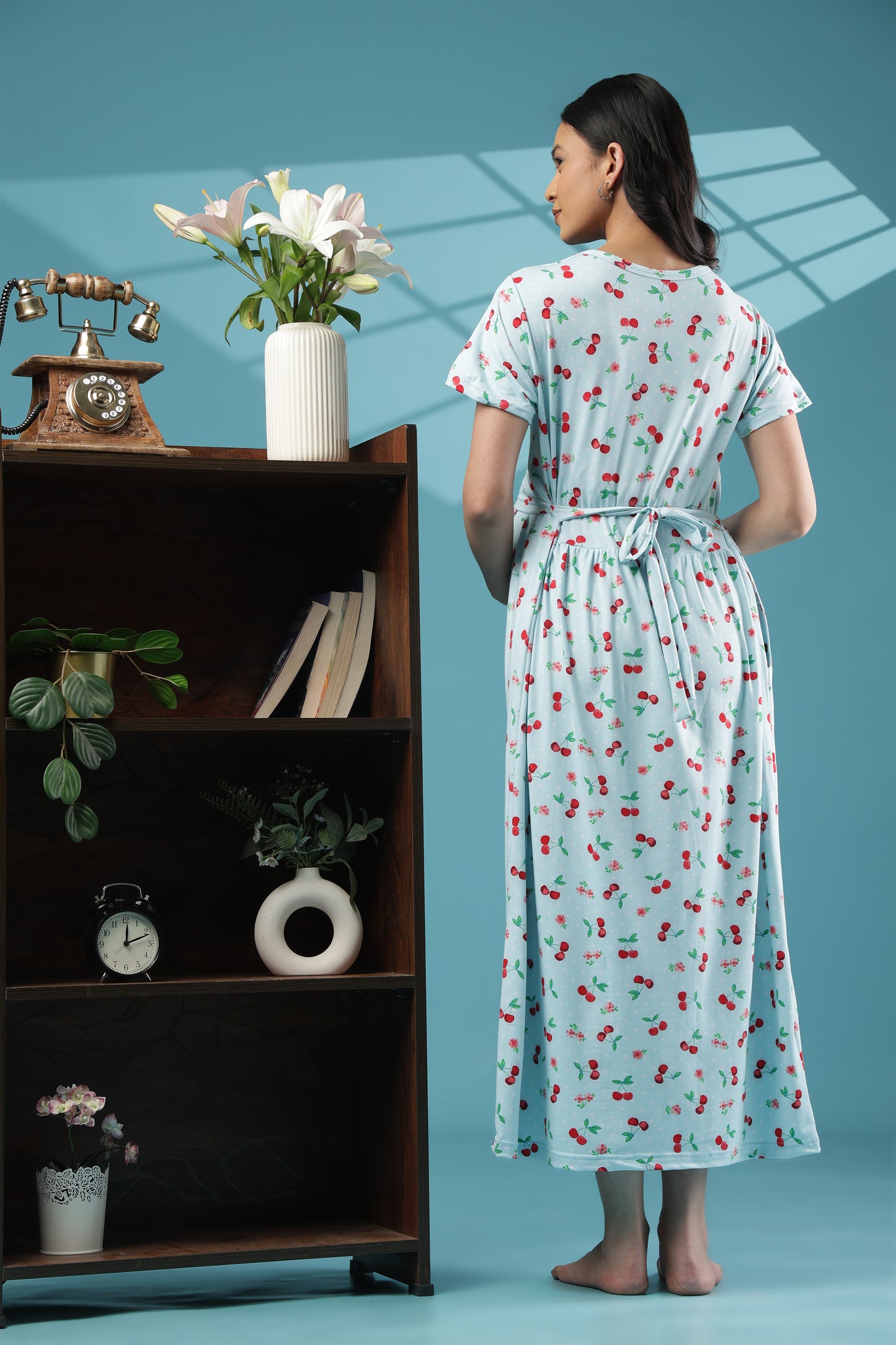 ZIPLESS MATERNITY WEAR | SHORT SLEEVE |SPUN | ORCHID DREAM