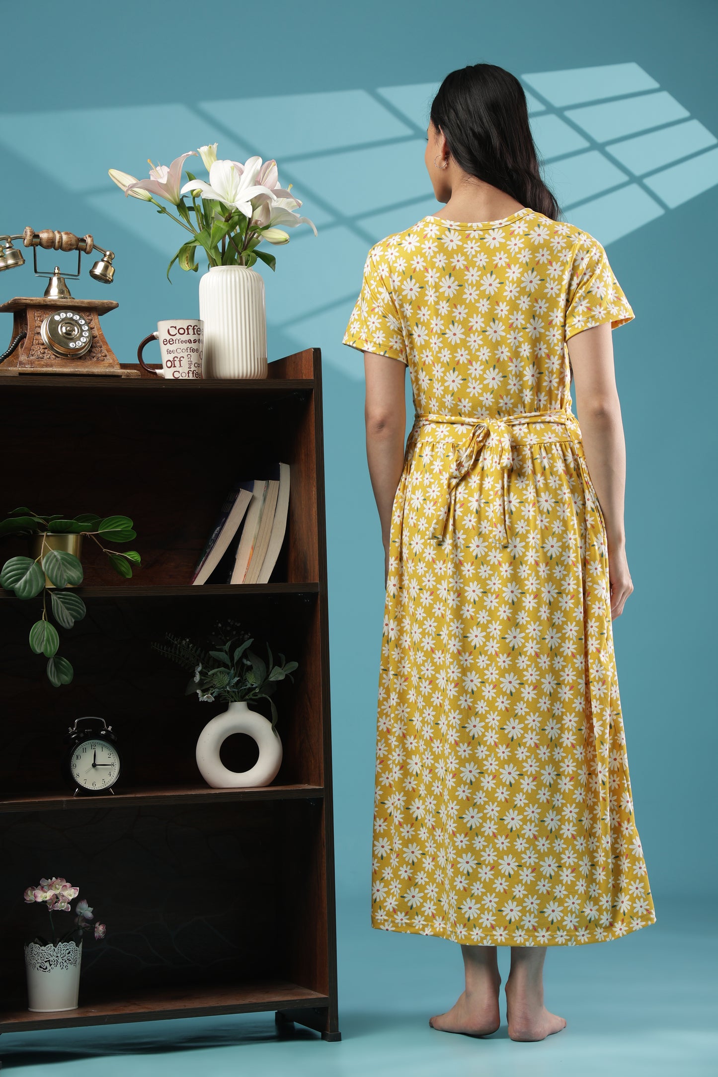 ZIPLESS MATERNITY WEAR | SHORT SLEEVE |SPUN |DAISY DELIGHT