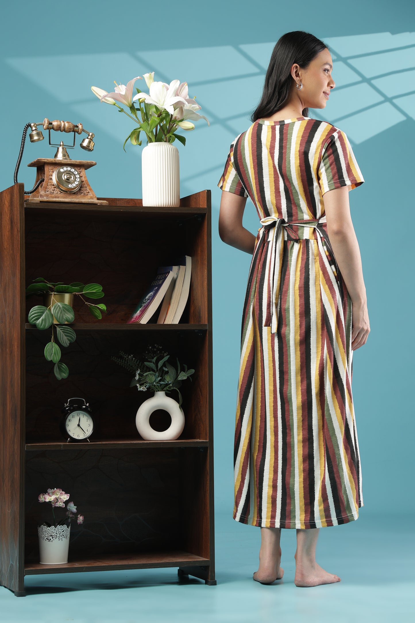 ZIPLESS MATERNITY WEAR | SHORT SLEEVE | KNITTED COTTON| SOFT HORIZON