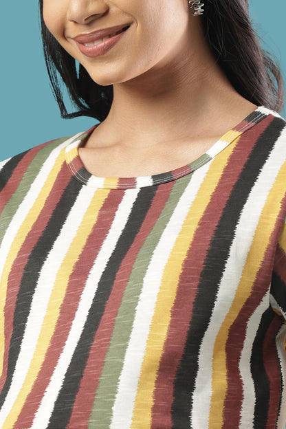 ZIPLESS MATERNITY WEAR | SHORT SLEEVE | KNITTED COTTON| SOFT HORIZON