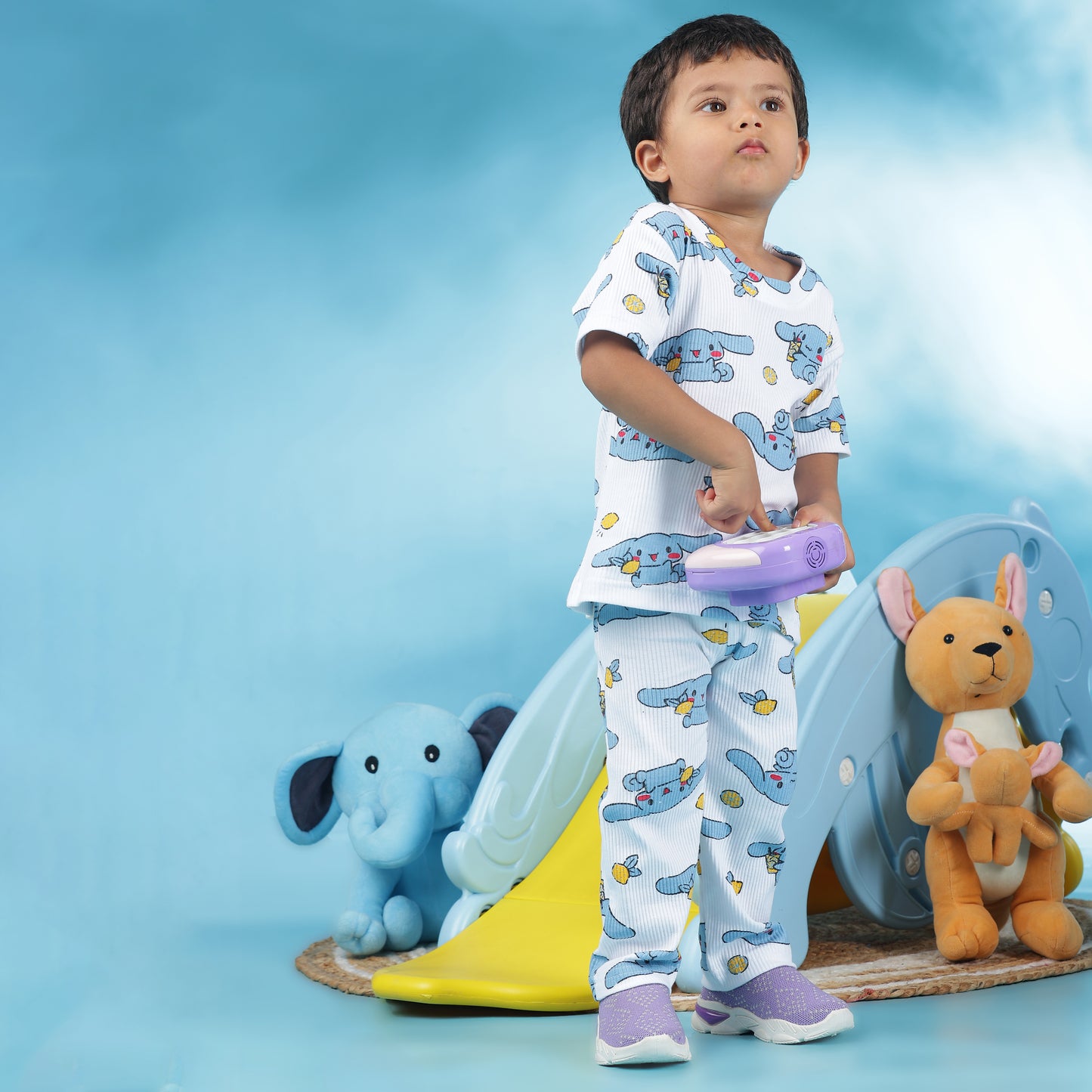 Coord Set | Unisex | Ribbed Cotton | AZO Free Dyes | Bubbles