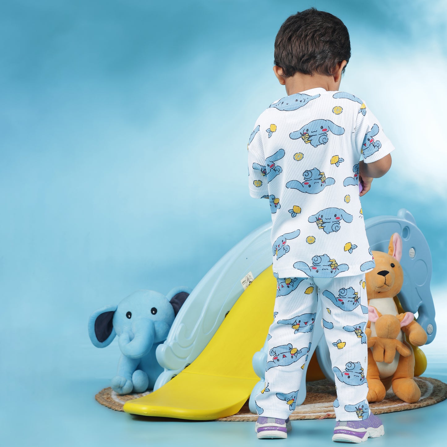Coord Set | Unisex | Ribbed Cotton | AZO Free Dyes | Bubbles