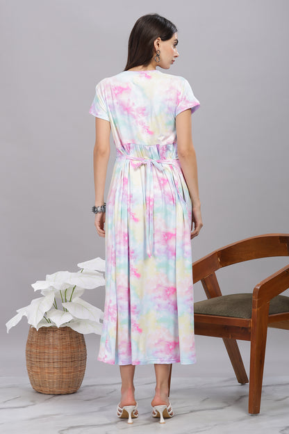 ZIPLESS MATERNITY WEAR SHORTSLEEVE - COTTON CANDY CHARM