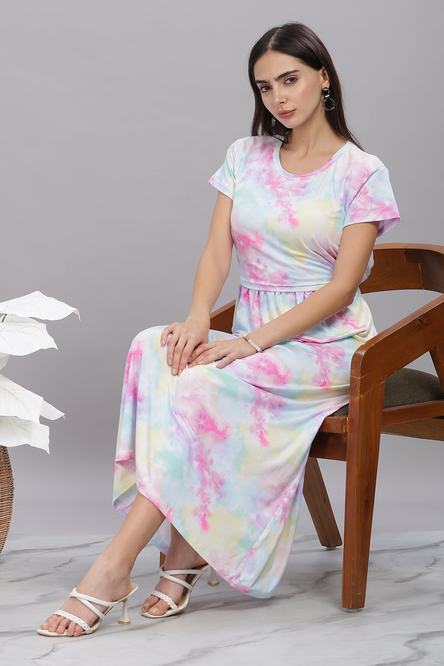 ZIPLESS MATERNITY WEAR SHORTSLEEVE - COTTON CANDY CHARM