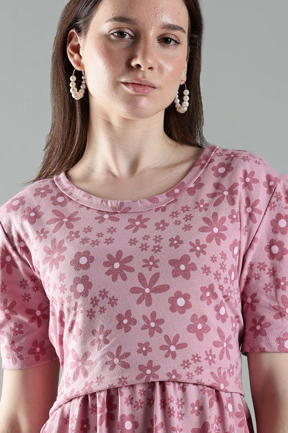 ZIPLESS MATERNITY WEAR | PUFF SLEEVE | GENTLE GRACE