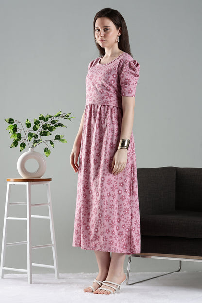 ZIPLESS MATERNITY WEAR | PUFF SLEEVE | GENTLE GRACE