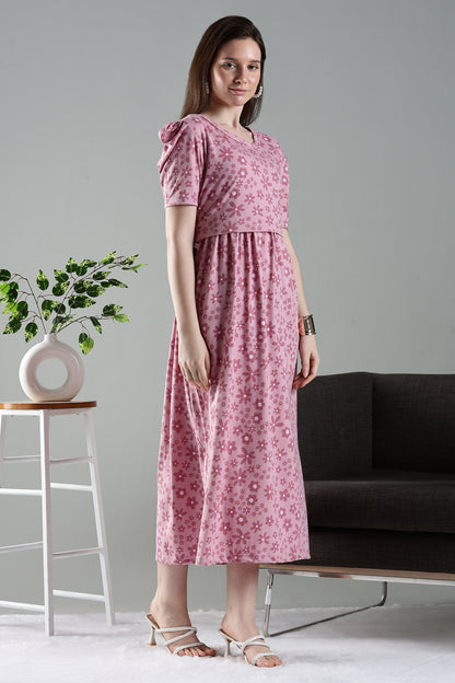 ZIPLESS MATERNITY WEAR | PUFF SLEEVE | GENTLE GRACE